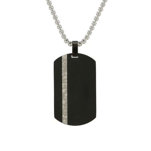 [URN-J5126] Tag Onyx Necklace